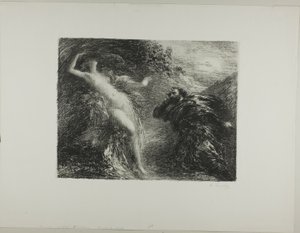 Manfred och Astartea, tredje plattan av Ignace Henri Jean Fantin Latour