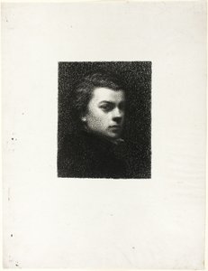 Porträtt av konstnären vid sjutton års ålder av Ignace Henri Jean Fantin-Latour