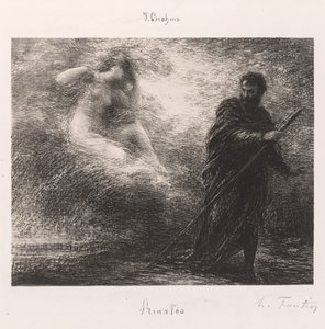 Rinaldo av Ignace Henri Jean Fantin-Latour