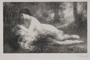 Dagdröm av Ignace Henri Jean Fantin Latour
