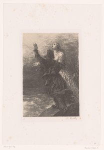 Senta och holländaren stiger upp till himlen Le Vaisseau-Fantome. Akt III. Ravissement de Senta et du Hollandais Richard Wagners liv och verk (serietitel) av Ignace Henri Jean Fantin Latour