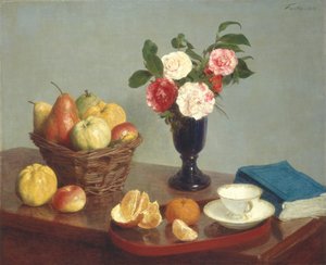 Fortfarande liv av Ignace Henri Jean Fantin Latour