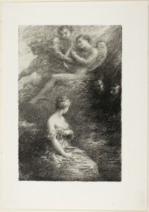 Fausts fördömelse: Marguerites utseende av Ignace Henri Jean Fantin-Latour