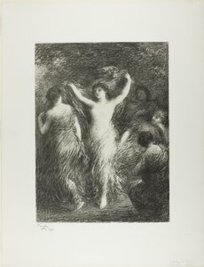 Dansen av Ignace Henri Jean Fantin-Latour