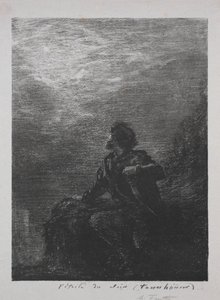 Aftonstjärnan av Ignace Henri Jean Fantin Latour