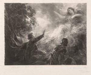Alpernas älva av Ignace Henri Jean Fantin-Latour