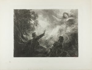 Alpernas älva av Ignace Henri Jean Fantin-Latour