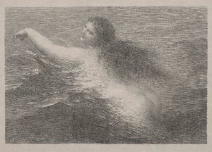 Vattengeniet av Ignace Henri Jean Fantin Latour