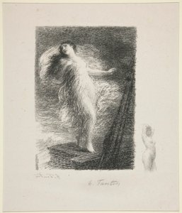 Den unge tarentinaren av Ignace Henri Jean Fantin Latour