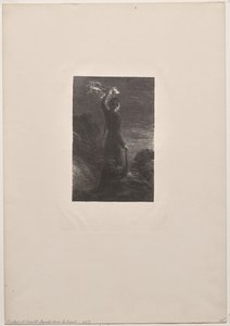 Tristan och Isolde, akt II: Signal i natten av Ignace Henri Jean Fantin Latour
