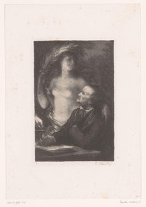 Wagner ser upp till sin musa La Muse Richard Wagners liv och verk (serietitel) av Ignace Henri Jean Fantin Latour