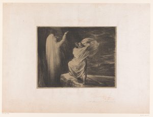 Wotan tillkallar jordgudinnan Erda Siegfried. Akt III. Evocation d