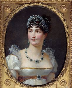Porträtt av imponen Josephine de Beauharnais (1763-1814) Målning av Henri Francois Riesen (1767-1828) 1806 Malmaison, slottsmuseet