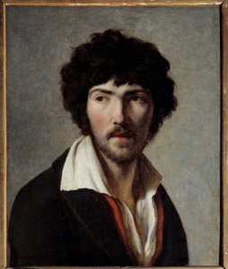 Porträtt av målaren Maurice Quay (1779 -1803). Målning av Henri Francois Riesener (1767-1828)