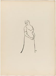 Anna Thibaud, aus Le Café-Concert von Henri-Gabriel Ibels