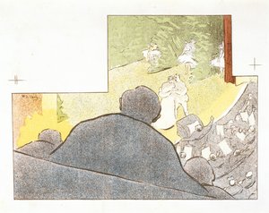 Mirages, Program för Théâtre Libre-produktionen av The Fossils av Henri Gabriel Ibels
