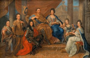 Polska: Johan III Sobieski med sin familj