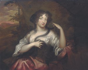 Porträtt av Hortense Mancini, 1680