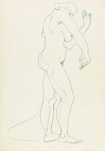 Stående kvinnlig figur av Henri Gaudier Brzeska