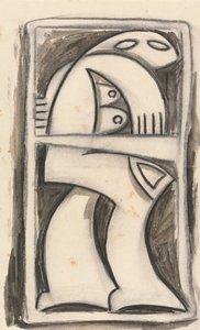 Stående kvinnlig figur av Henri Gaudier-Brzeska
