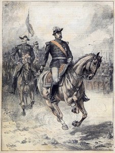 General Felix Gustave (Felix-Gustave) Saussier (1828-1905) 1892 efter Chartiers aquerelle. av Henri Georges Jacques (after) Chartier