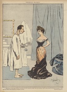 Illustration för Le Rire (färg litho)
