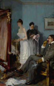 Nana, tidigt 1880-tal. av Henri Gervex