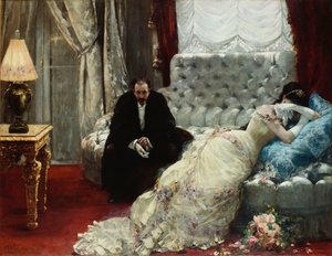 Återkomst från balen, 1879