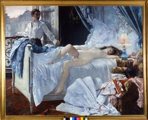 Rolla. Målning av Henri Gervex (1852 - 1929). 1878. Museum of Fine Arts i Bordeaux.