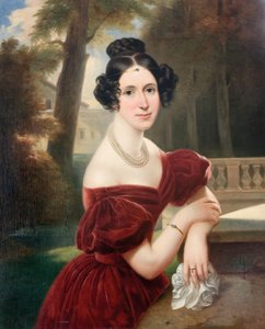 Anna Zofia Czartoryska av Henri Grevedon