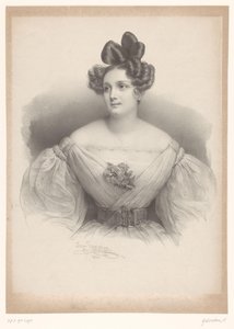 Det finns ett porträtt av Madame Nolte av Henri Grevedon