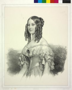 Prinsessan av Sachsen-Coburg-Gotha Victoria av Henri Grevedon