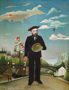Moi-meme av Henri J.F. (1844 1910) Rousseau