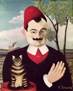 Porträtt av Pierre Loti (1850-1923) c.1891 (olja på duk)