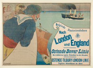 Belgiska nationella järnvägen till London och England