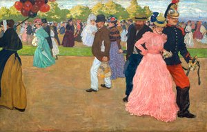 Söndagspromenad i Bois de Boulogne