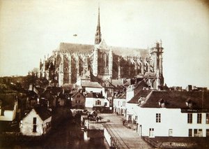 Amiens katedral, ca 1851-52 (kalotyp)