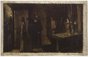 Krucifixet, ca 1887 (olja på duk)