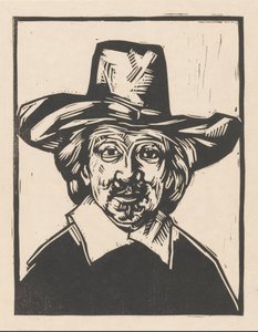 man med hatt av Henri Jonas