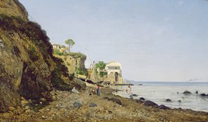 Seascape i Sorrento, 1859