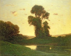 Utsikt i Campagna av Henri Joseph Harpignies