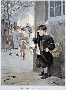 I återhållsamhet - akvarell av Geoffroy i "" Le Figaro Illustré""", maj 1901 av Henri Jules Jean Geoffroy