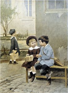 Skola: gratis utbyte - Geoffroy av Henri Jules Jean Geoffroy