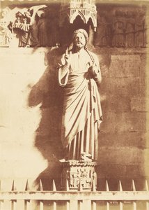 Kristusstaty, katedralen i Reims av Henri Le Secq