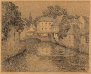 Landskap av Henri Le Sidaner