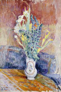 Blombukett; Blombukett, av Henri Lebasque