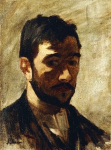 Porträtt av konstnären, 1888 av Henri Lebasque