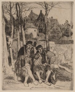 Faust och Wagner av Henri Leys