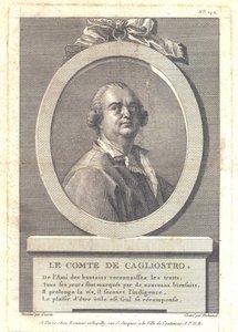 Greve Alessandro di Cagliostro 1743-1795, 1781