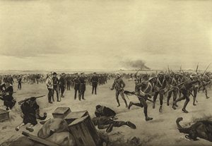 Försvar av den kinesiska legationen, 1900 (gravyr)